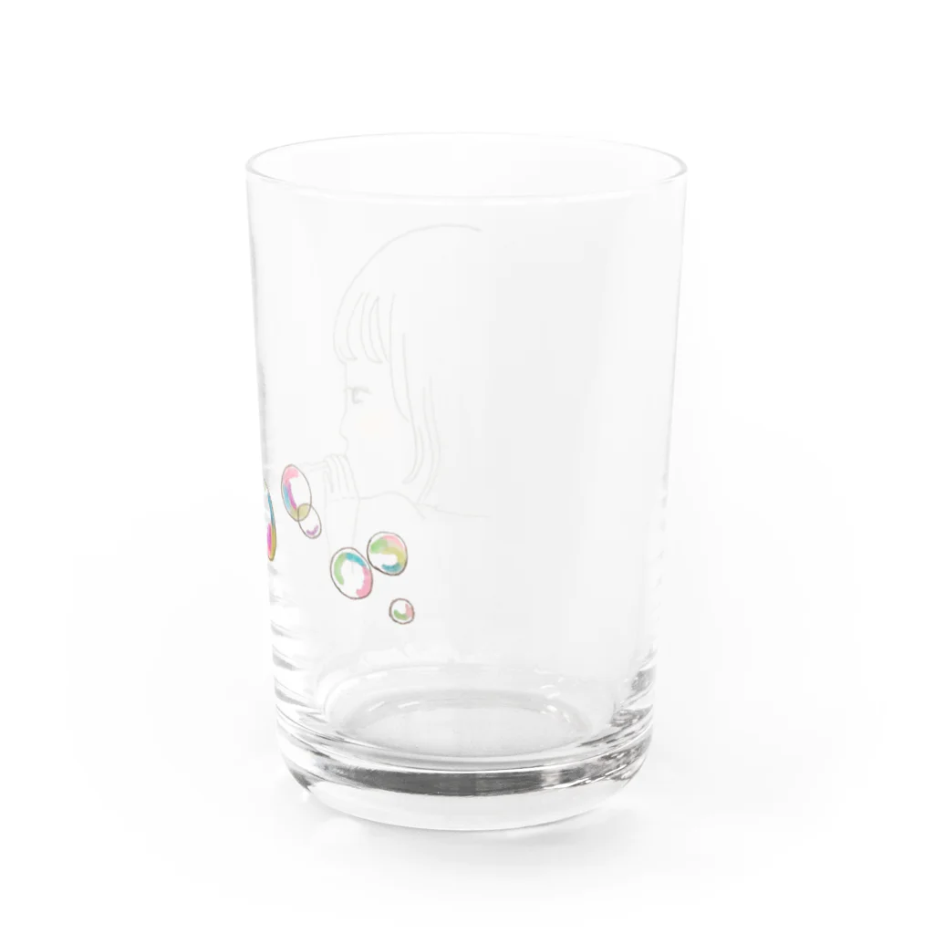 おこぽかんのお店のしゃぼんだま Water Glass :right