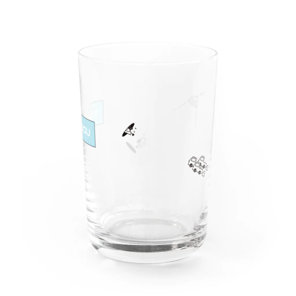 ゆるもたやのうしさんのTOUBOU劇 Water Glass :right