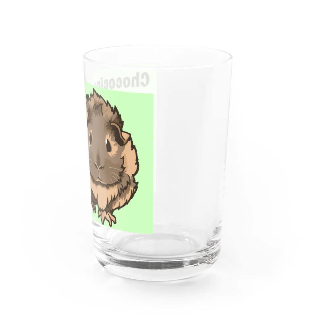 LichtmuhleのChococinoちゃんグッズ背景有り Water Glass :right