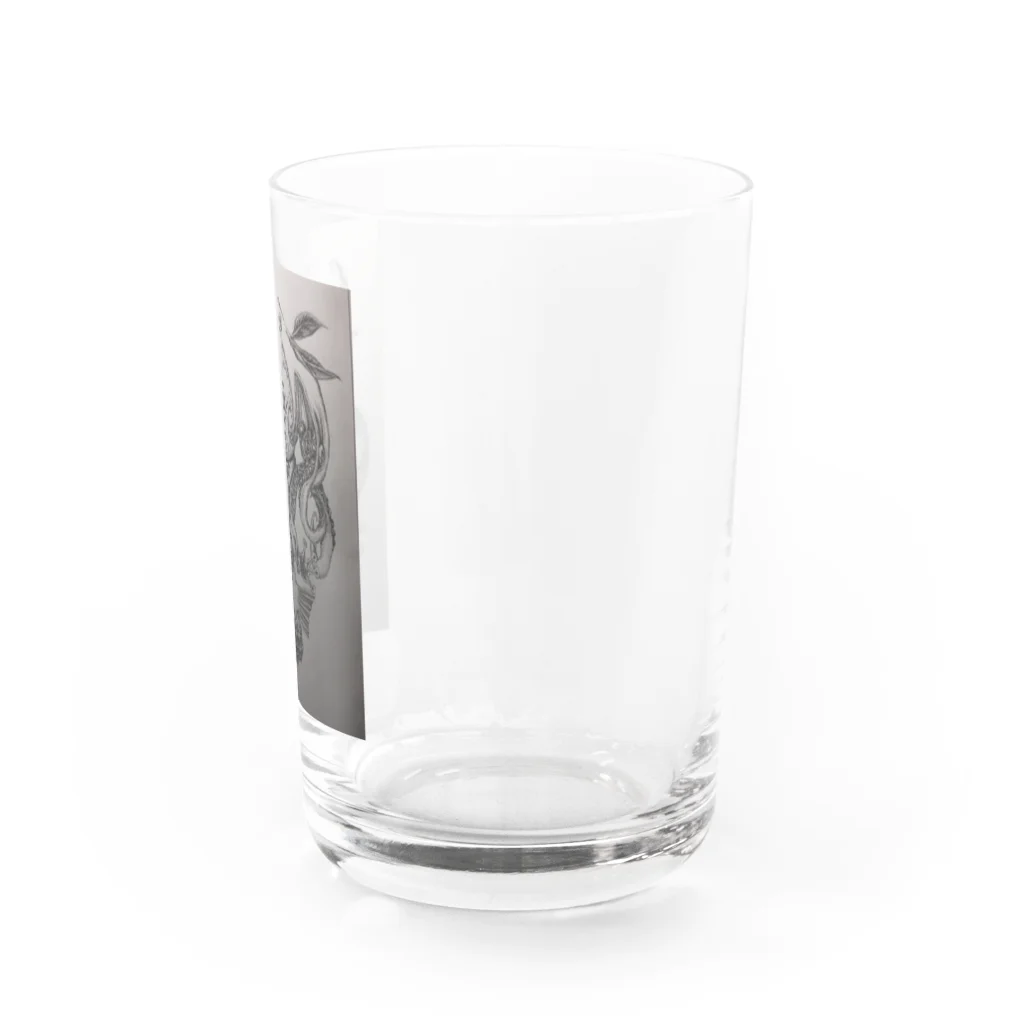 妖怪 #水姫城 ฅ^ơωơ^ฅ♡の🎀#アマビエ 👁 Water Glass :right