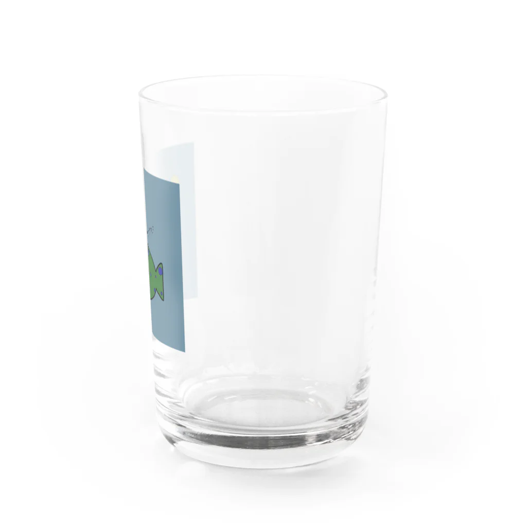 onigiri_sakiの白目ぷくぷく魚くん Water Glass :right