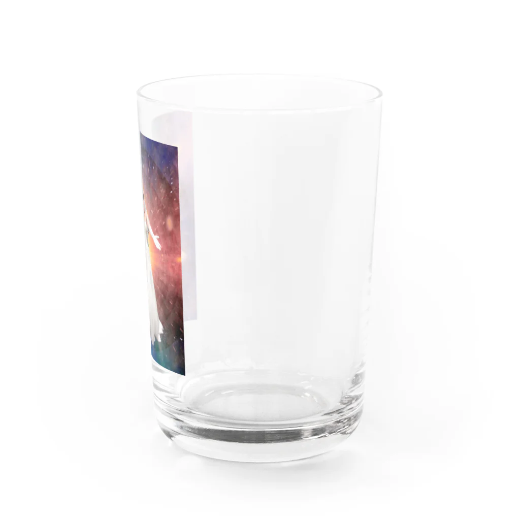 はなくそイラストのユキコ　ウエディングエディション Water Glass :right