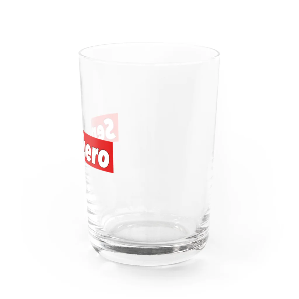 snake497のせんべろボックスロゴグッズ Water Glass :right