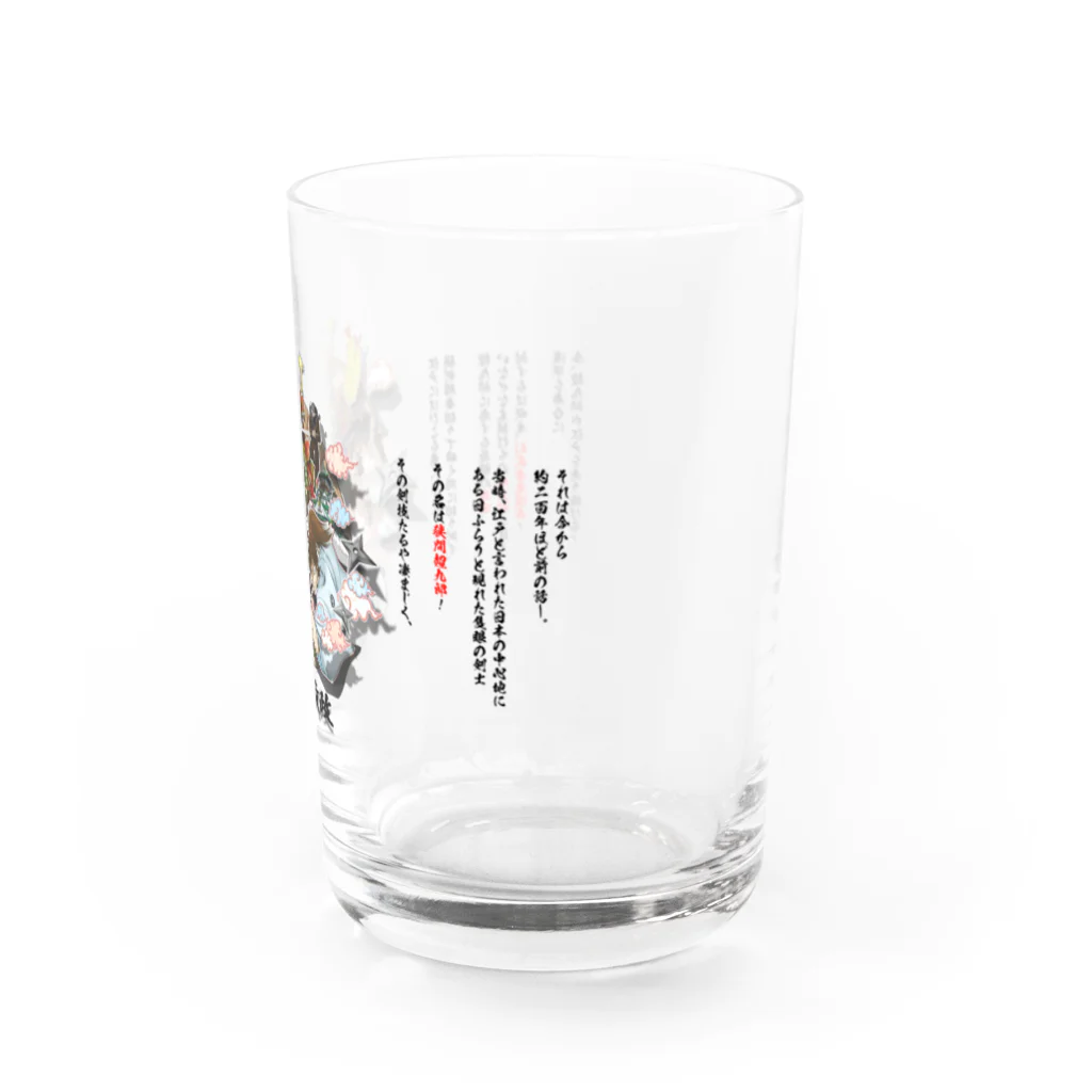 トラス工房の半立体イラスト『文化文政～BUNKA-BUNSEI～』 Water Glass :right