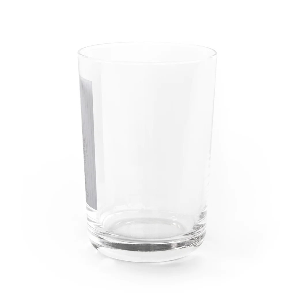 大道芸人Ino（いの）の大道芸人Ino　デッサンver. Water Glass :right