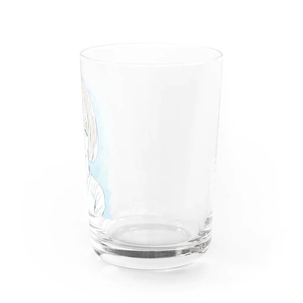 chicodeza by suzuriの可愛い女の子 Water Glass :right