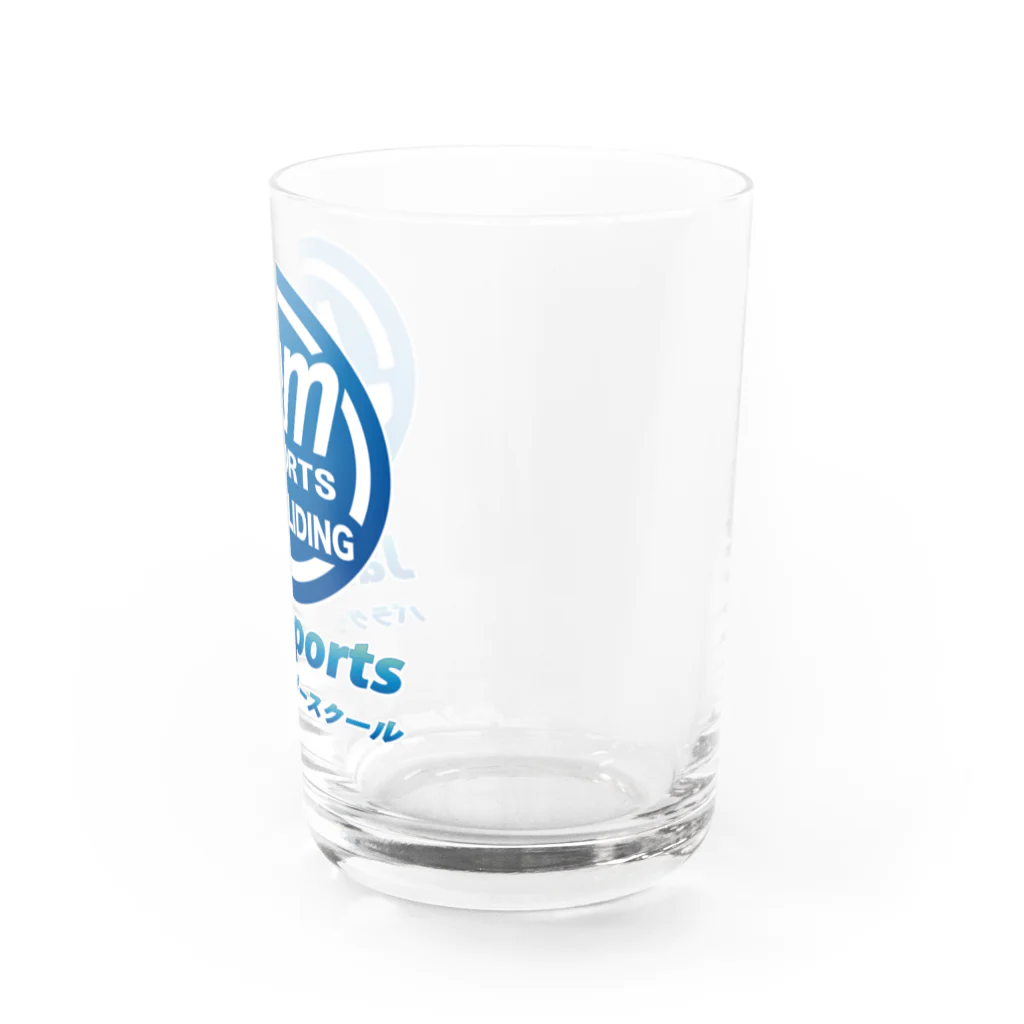 ジャムスポーツ堀のJamsportsパラグライダースクールLOGO_２ Water Glass :right