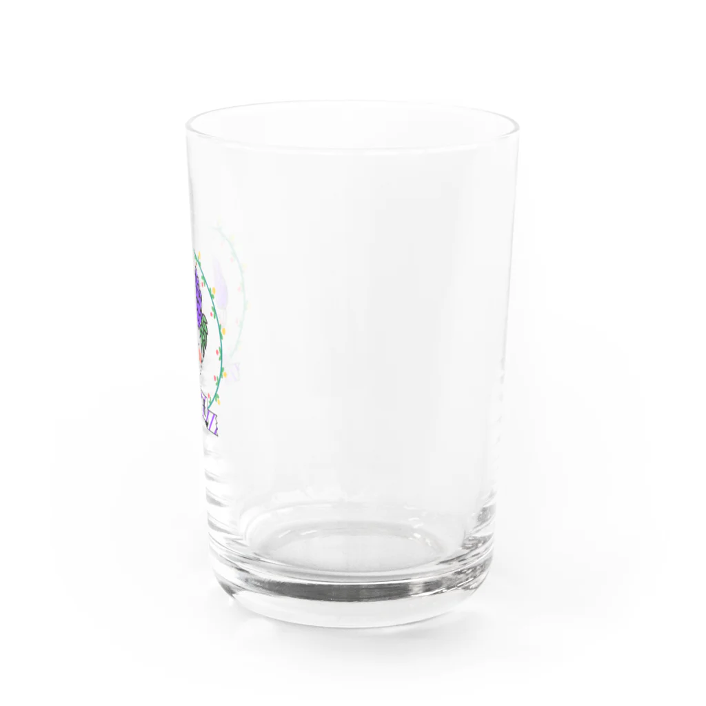 はな ましろ。のグレープちゃん Water Glass :right