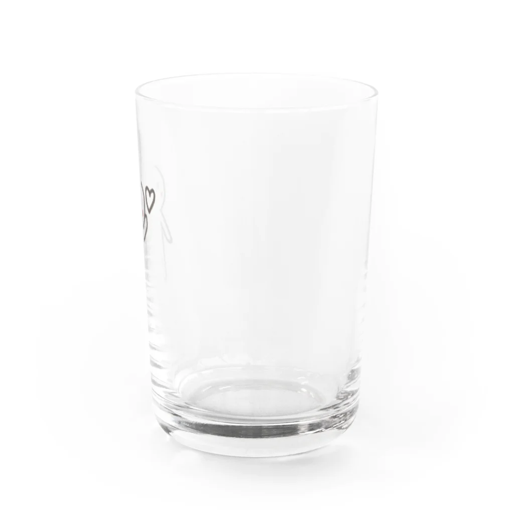 yu-xlahのまるちゃん Water Glass :right