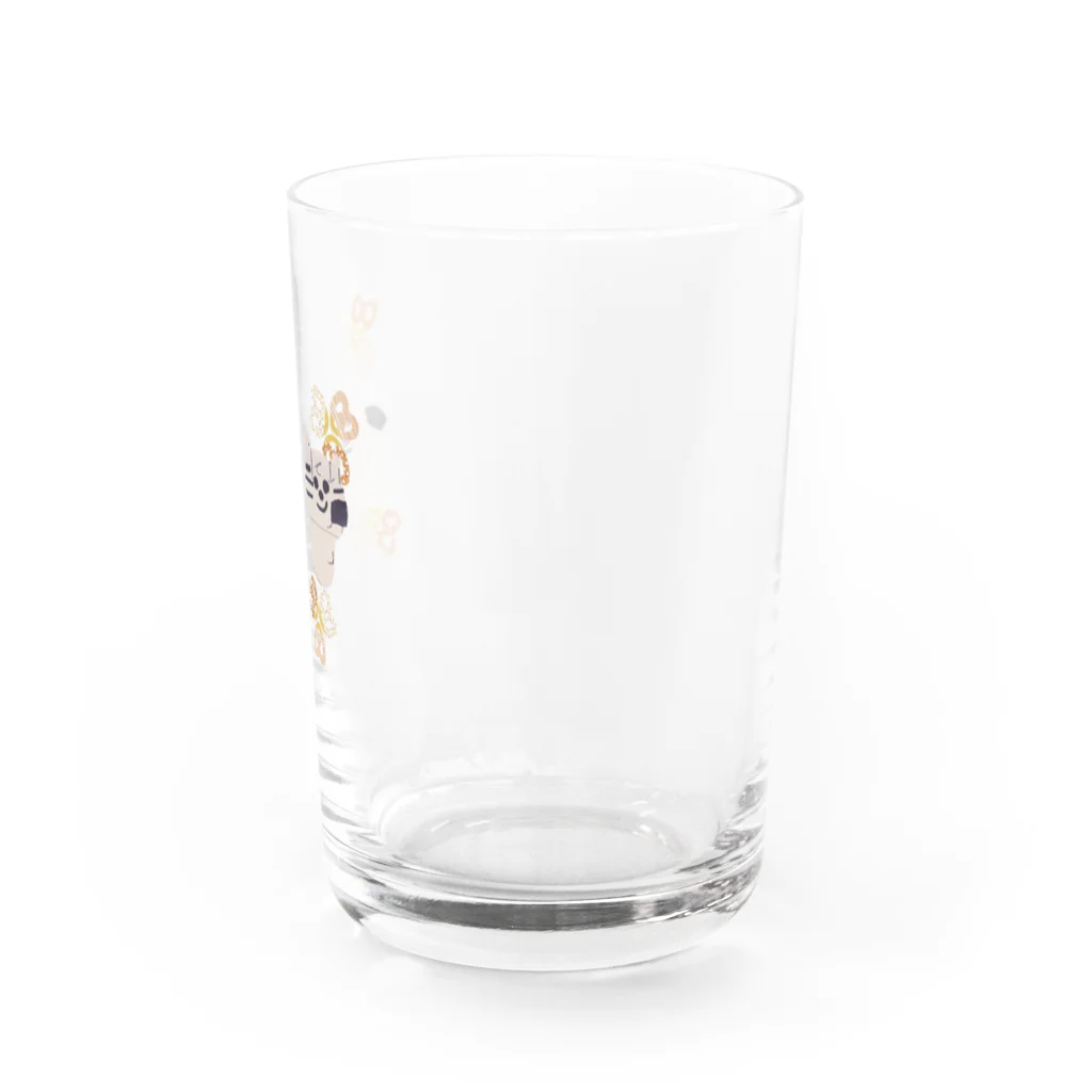 珍獣とゆかいな仲間たちのWANNYAN‐プレッツェル‐ Water Glass :right