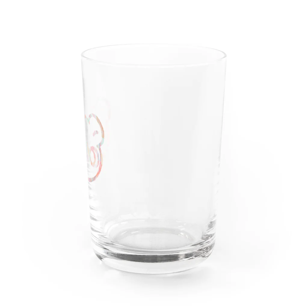 しろくま屋さんのパステルくま Water Glass :right