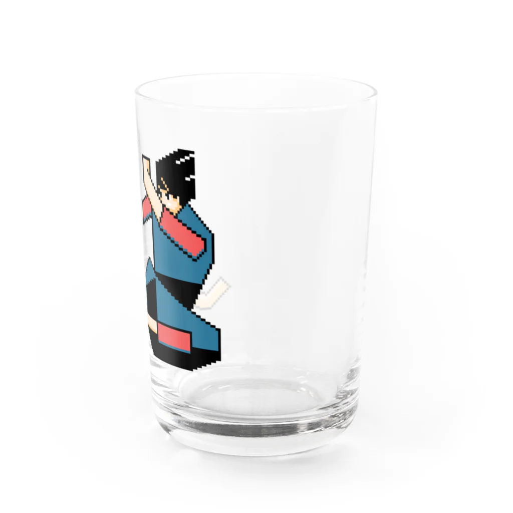 ずぅんの【ピパピ】Square kungfu master Water Glass :right