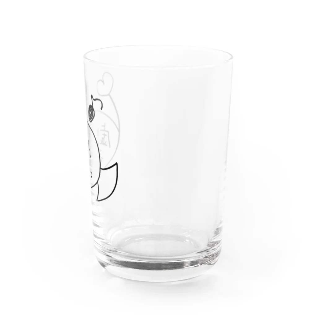 少し見ていってよ。の虚無森サイン Water Glass :right