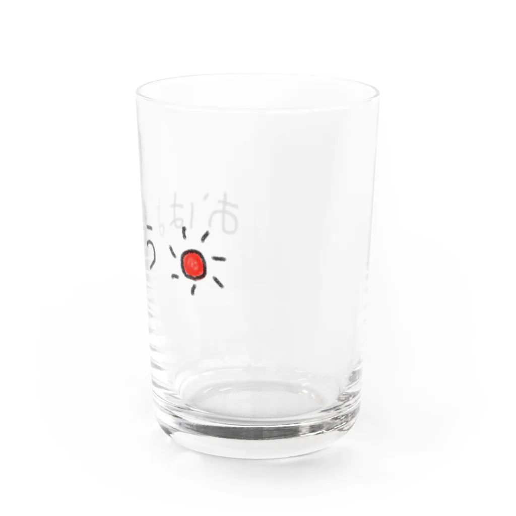 P.Malikaの「あさいちばんに」グラス Water Glass :right