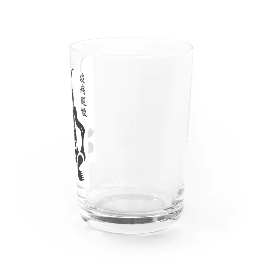 奇染屋傾金堂(きぞめやかぶきんどう)の元三大師 Water Glass :right