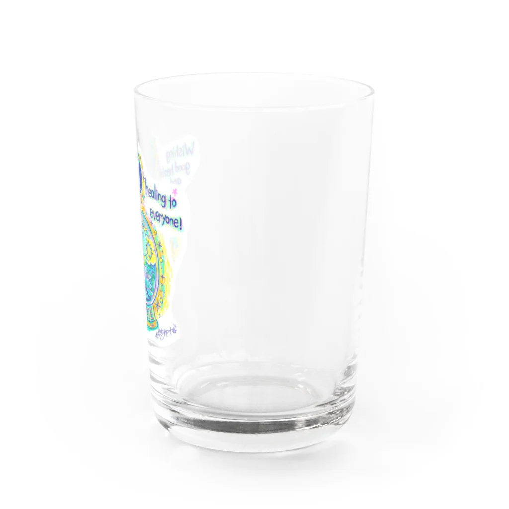 中島みなみのAMABIE アマビエ Water Glass :right