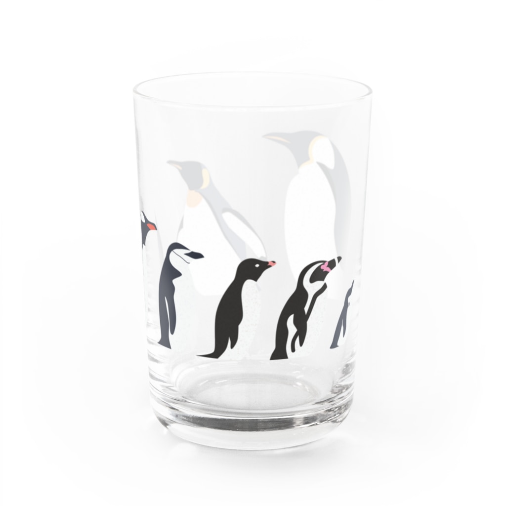 立体工房のペンギンタクサン Water Glass :right