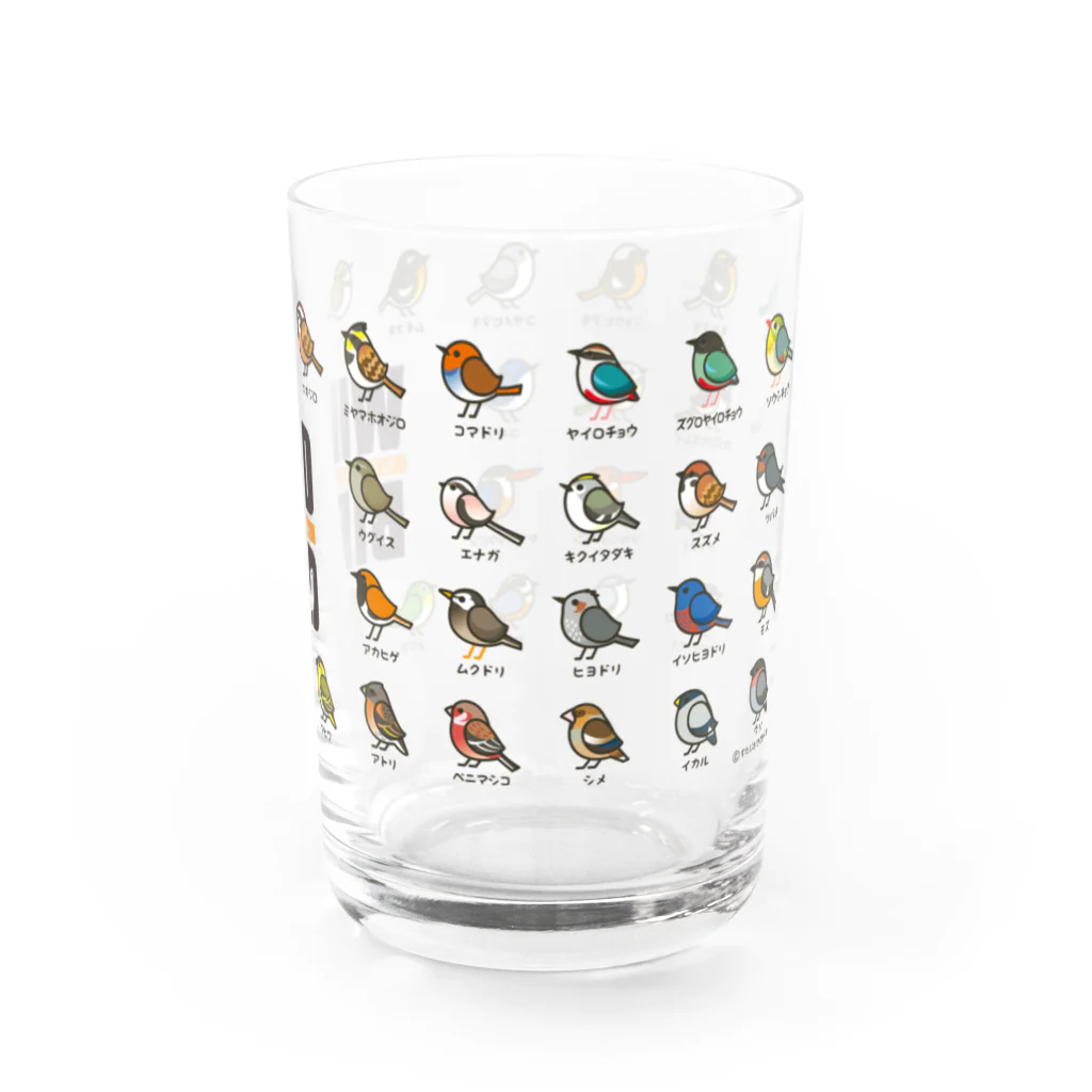 すたじお ワグテイルの野鳥連合（ことり支部） Water Glass :right