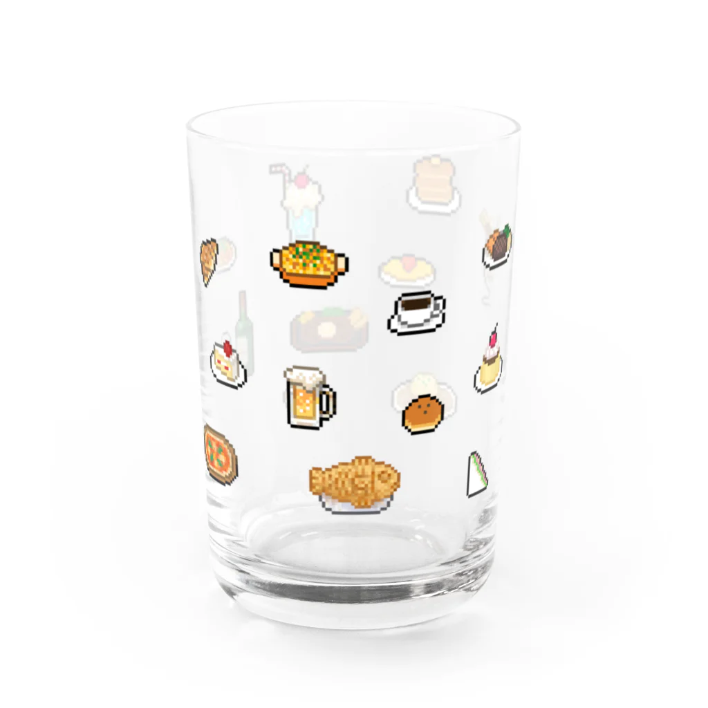 GAME-LABOの食べ物ドット絵 Water Glass :right