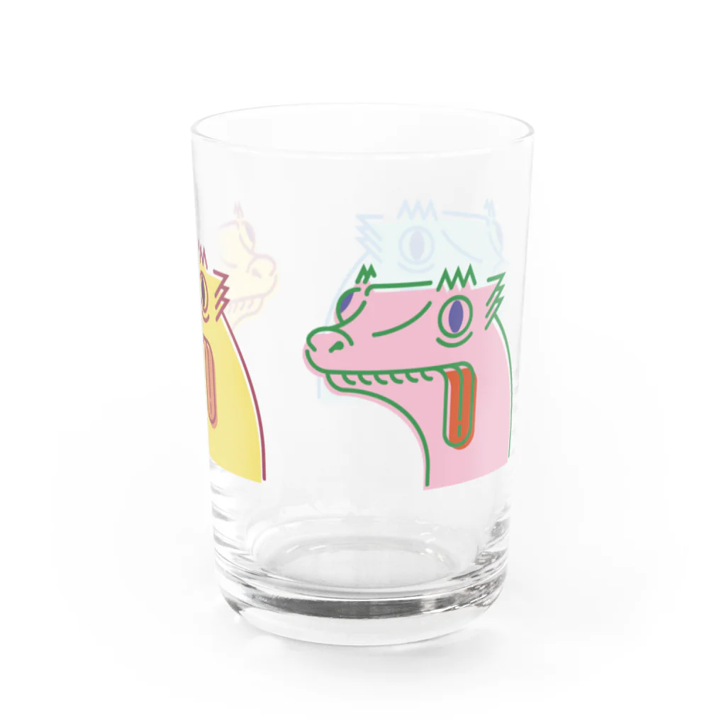 爬虫類グッズ メッサヌンサ - M.R.SのPOPクレス Water Glass :right