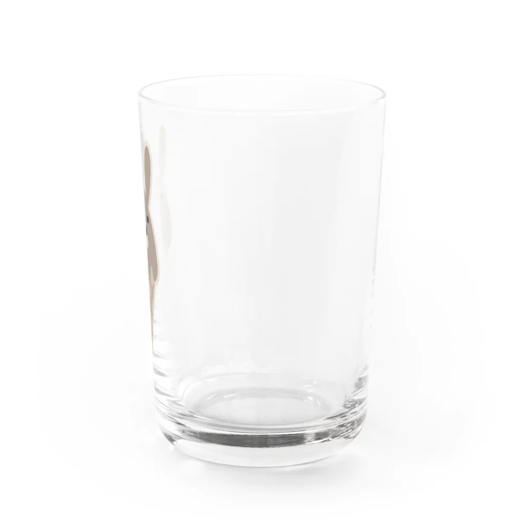  #104のうさぎチョコレートアイス Water Glass :right