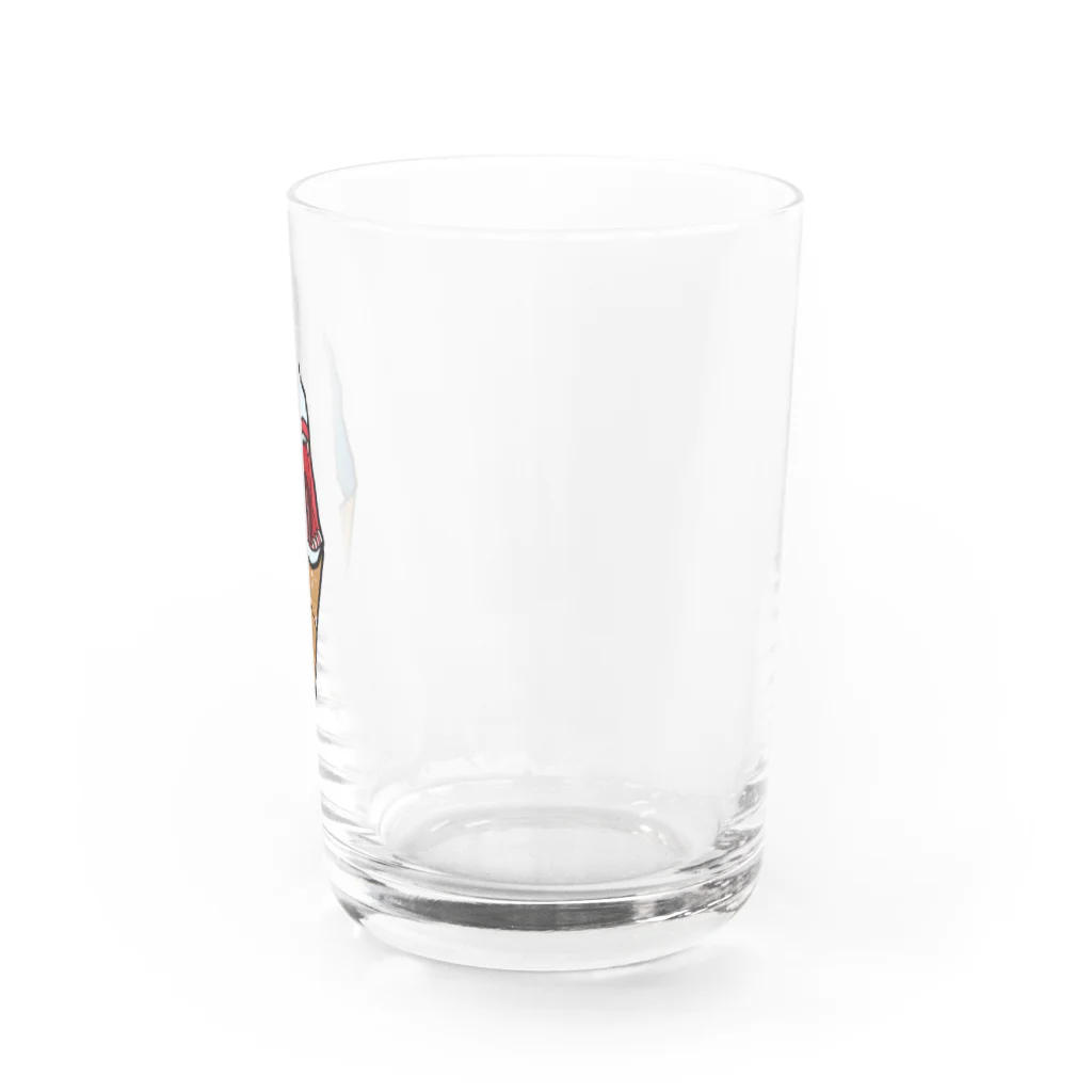 船越のシャークリーム Water Glass :right