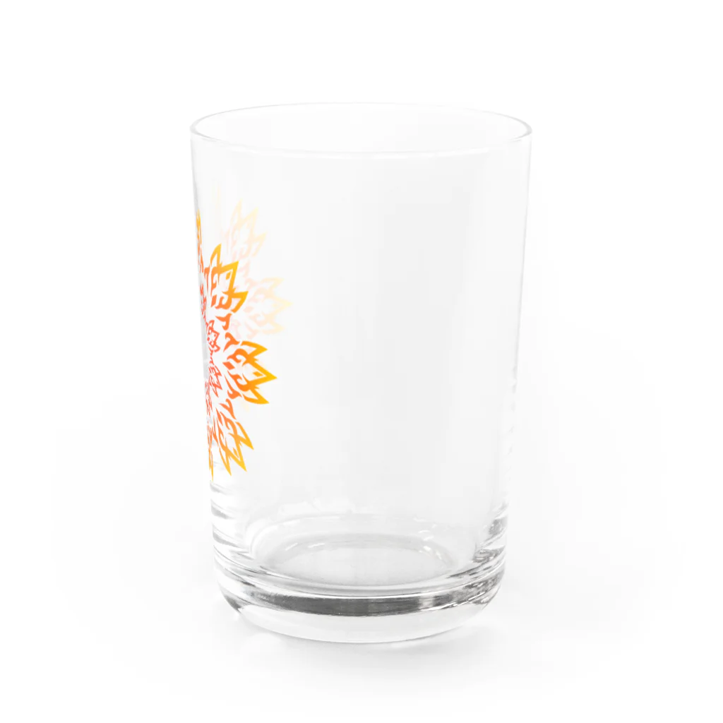 zukkyzukkyの炎 Water Glass :right