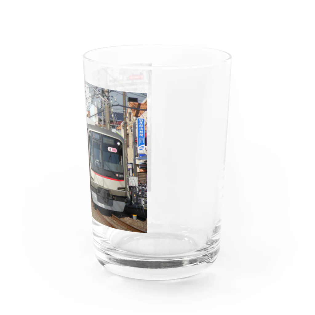 アクセルスタイルの東急東横線の電車 Water Glass :right