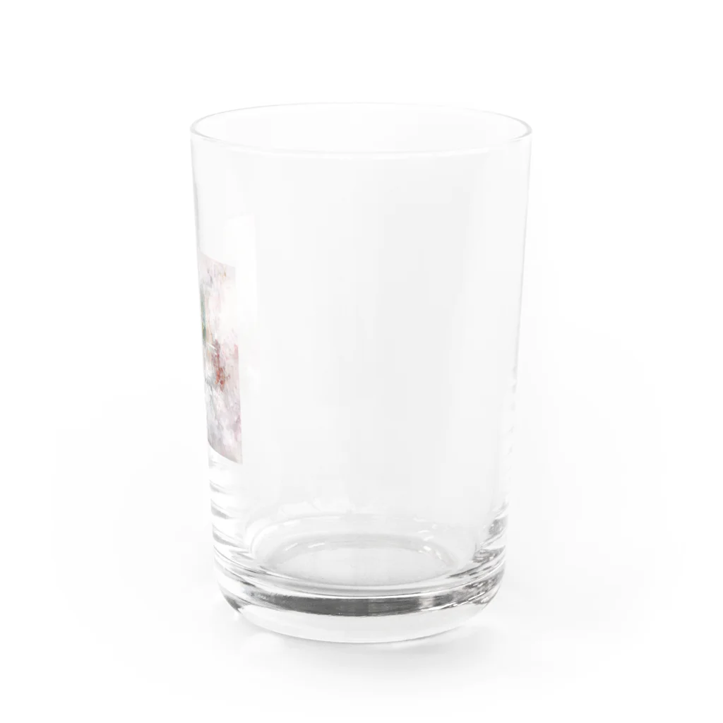 純情可憐のアクリル画　桜 Water Glass :right