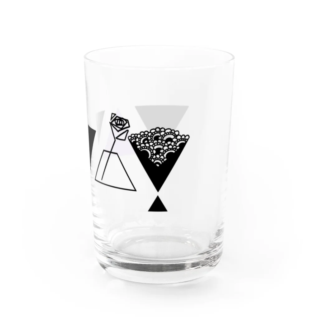 冬野ミネ👾のMEERR△FlowerBase Water Glass :right