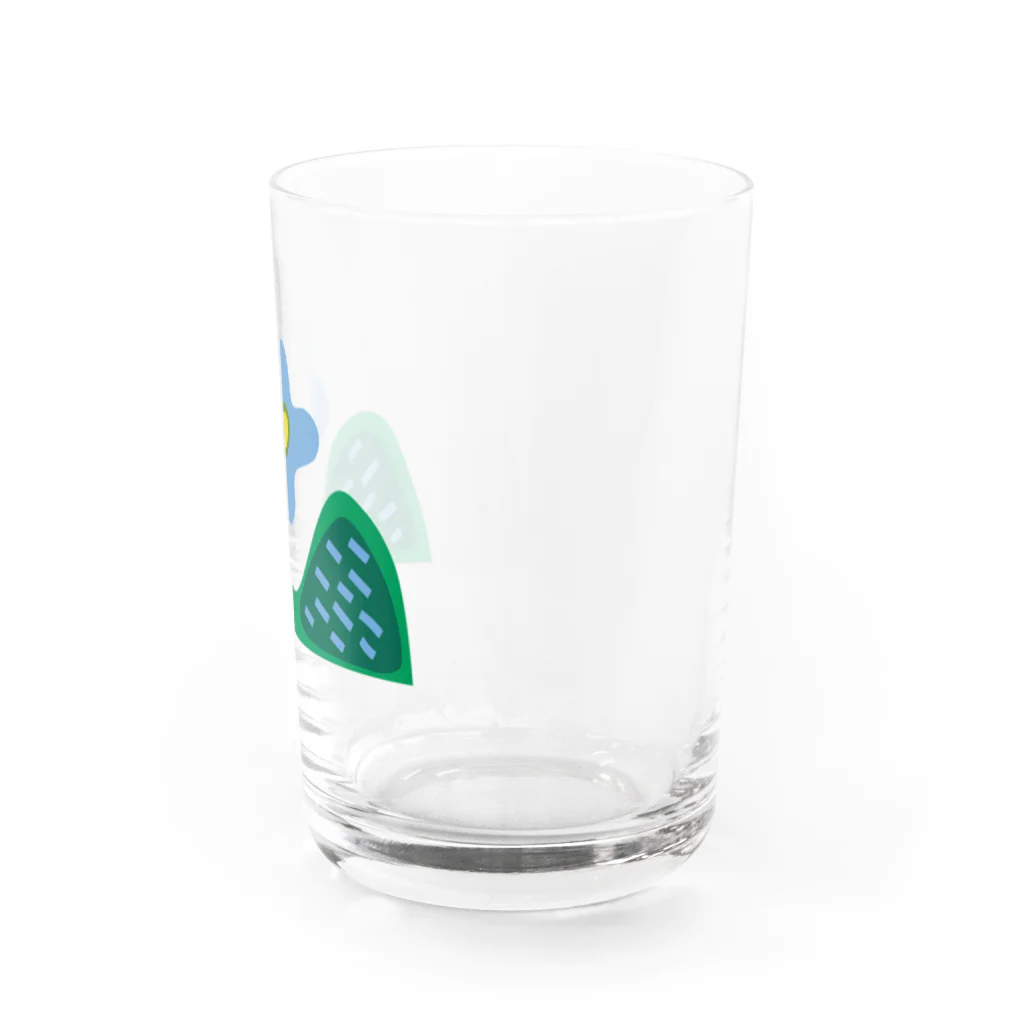 まちだ美穂のflower mountain Water Glass :right