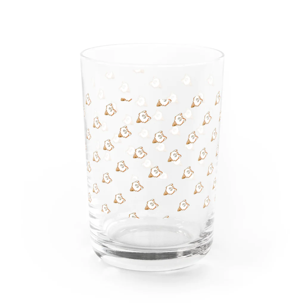 ホットなアイスのとけそうなれさぱん Water Glass :right