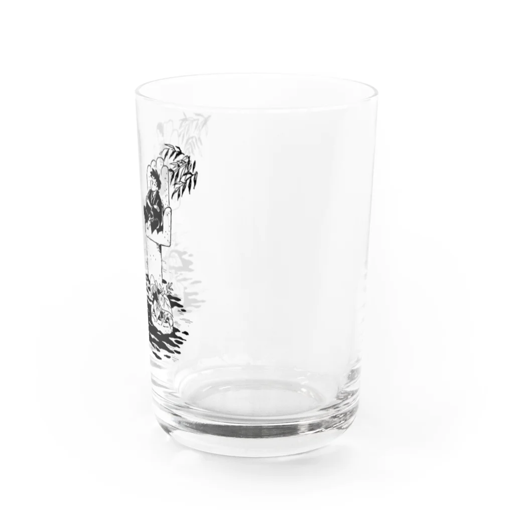 コドモペーパーのてのひらのいす Water Glass :right