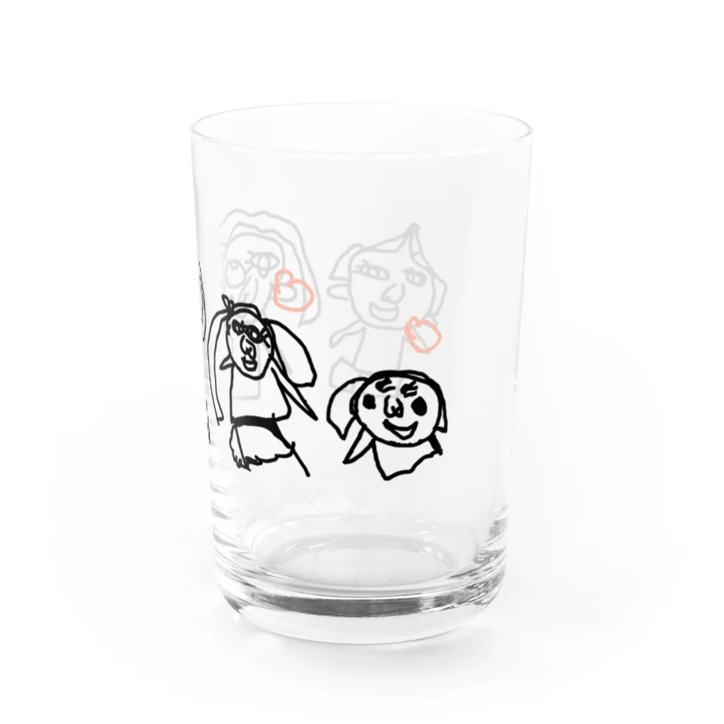 DERICOのタパプールの家族 Water Glass :right