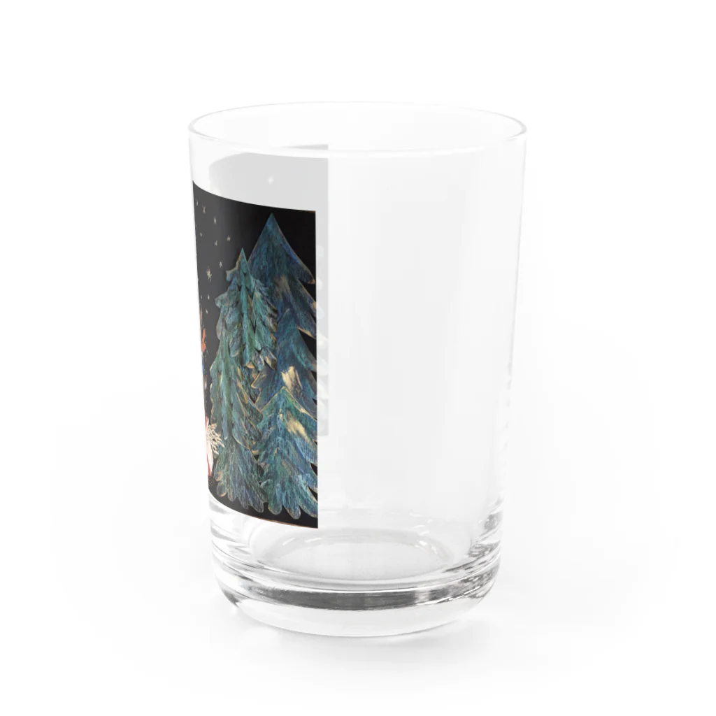 mannenRouの岬森のウサギ Water Glass :right