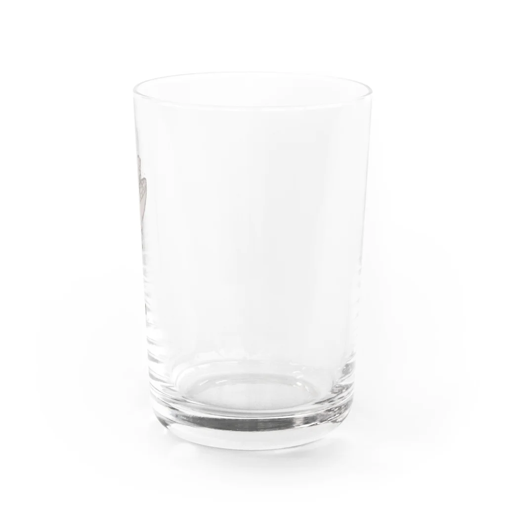 おじさんのチンアナGo Water Glass :right