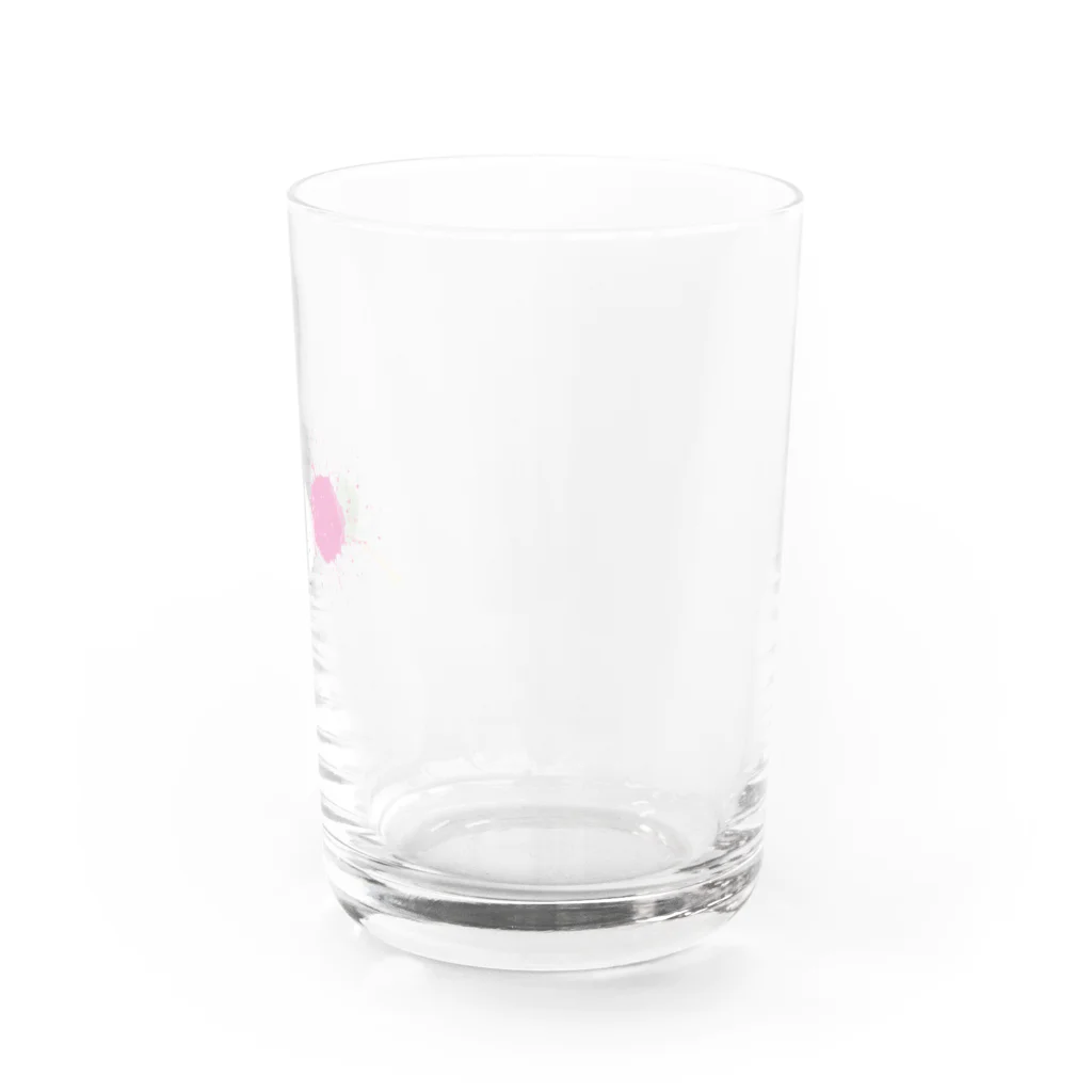 Poki_の弾ける三色団子 Water Glass :right