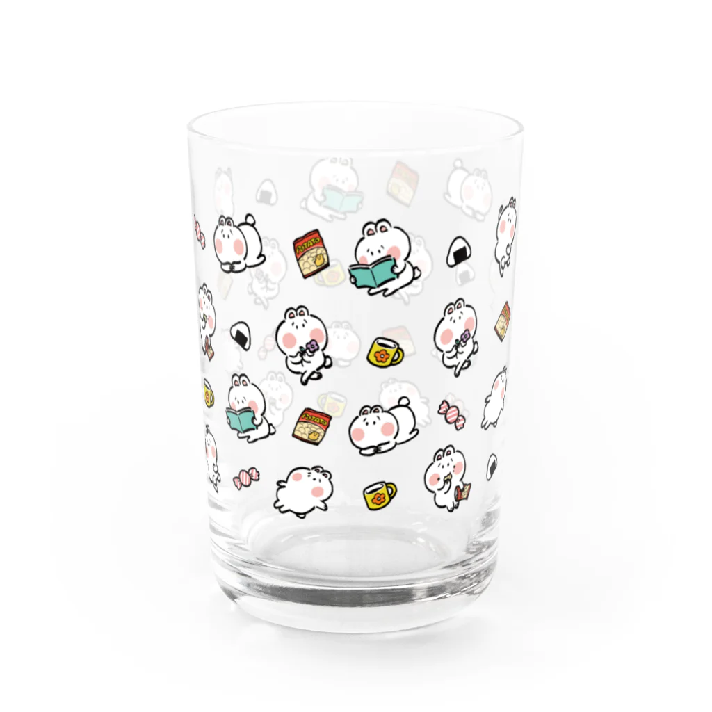 気にすなウサギの気にすな商店のゆるめ気にすなウサギグラス Water Glass :right