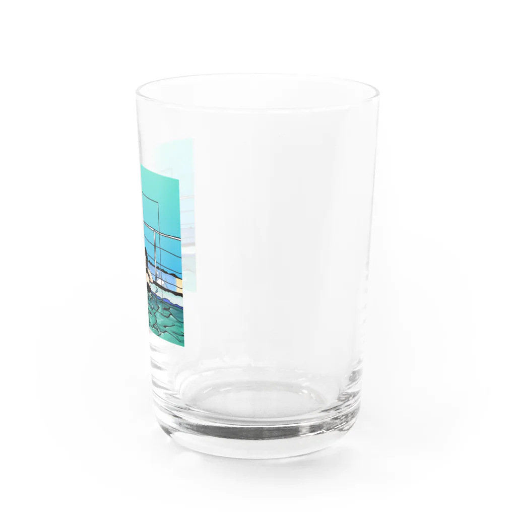 ◆ZUEの🐬Chill out🐳 Water Glass :right