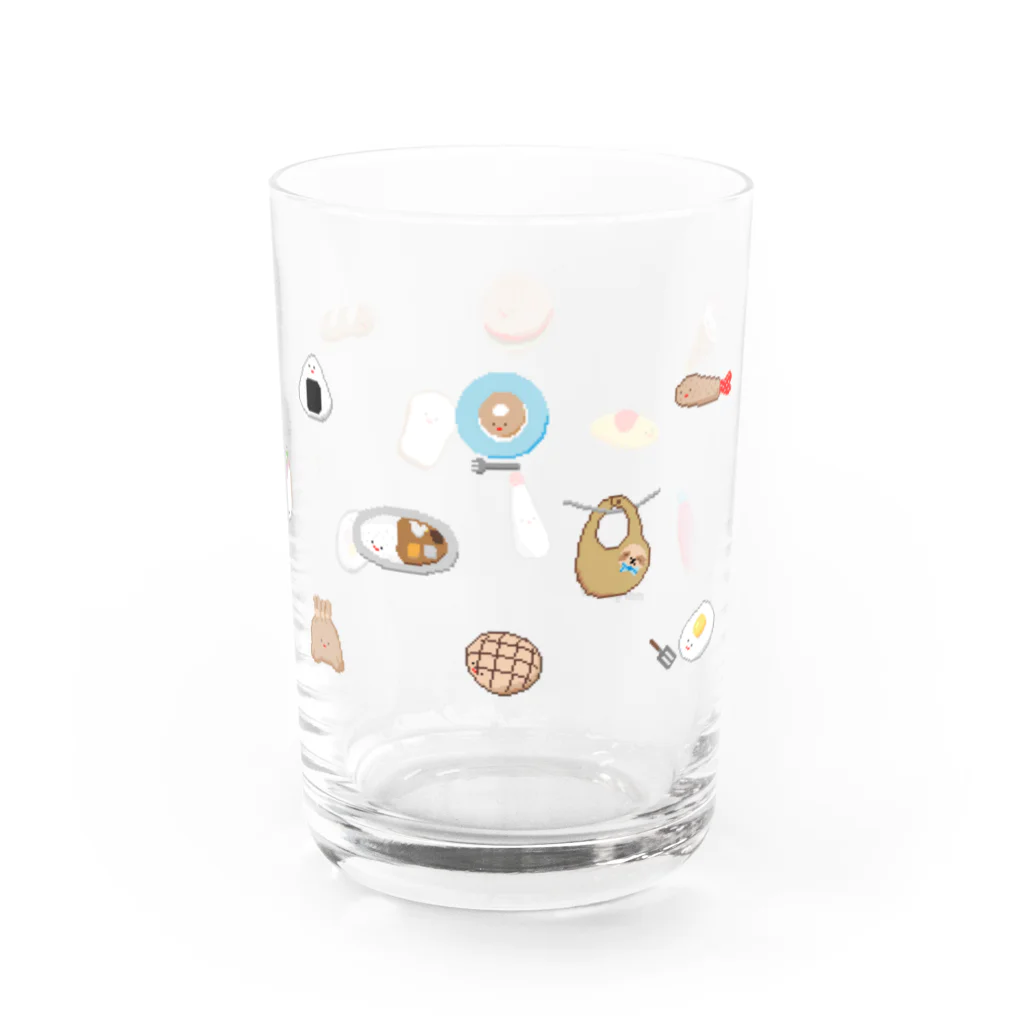 らびったけのmorgenrotの食パンくんと仲間たち Water Glass :right