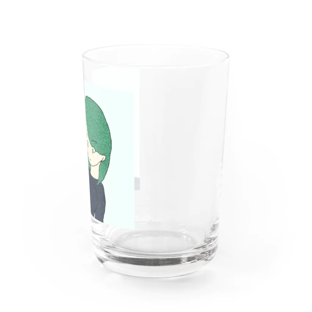 水草のナウ・ガール４８ Water Glass :right