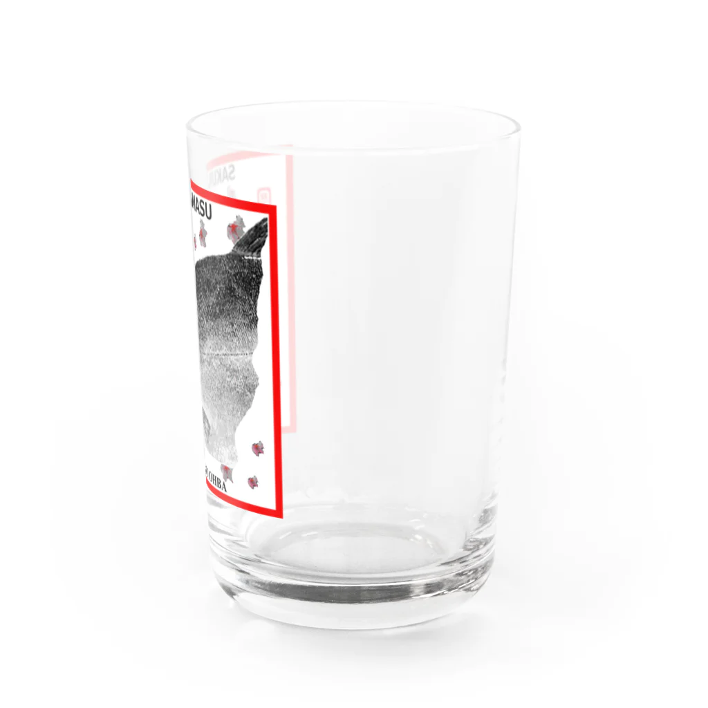 G-HERRINGのサクラマス！（桜鱒）あらゆる生命たちへ感謝をささげます。 Water Glass :right