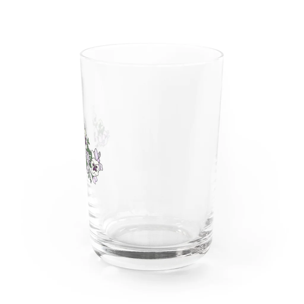Minami Kawatoのみちばたのパンジー Water Glass :right