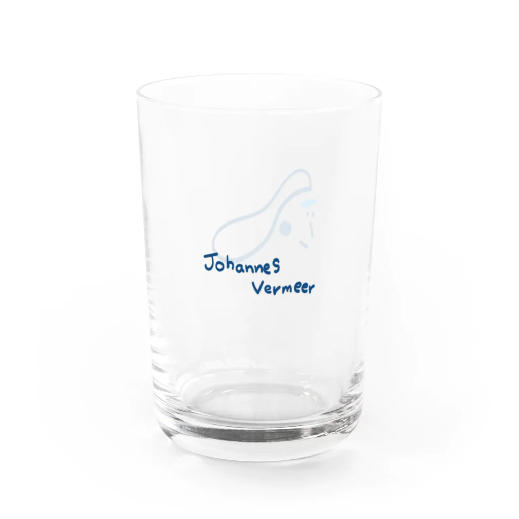 siinamiinaの真珠の耳飾りの少女 Water Glass :right