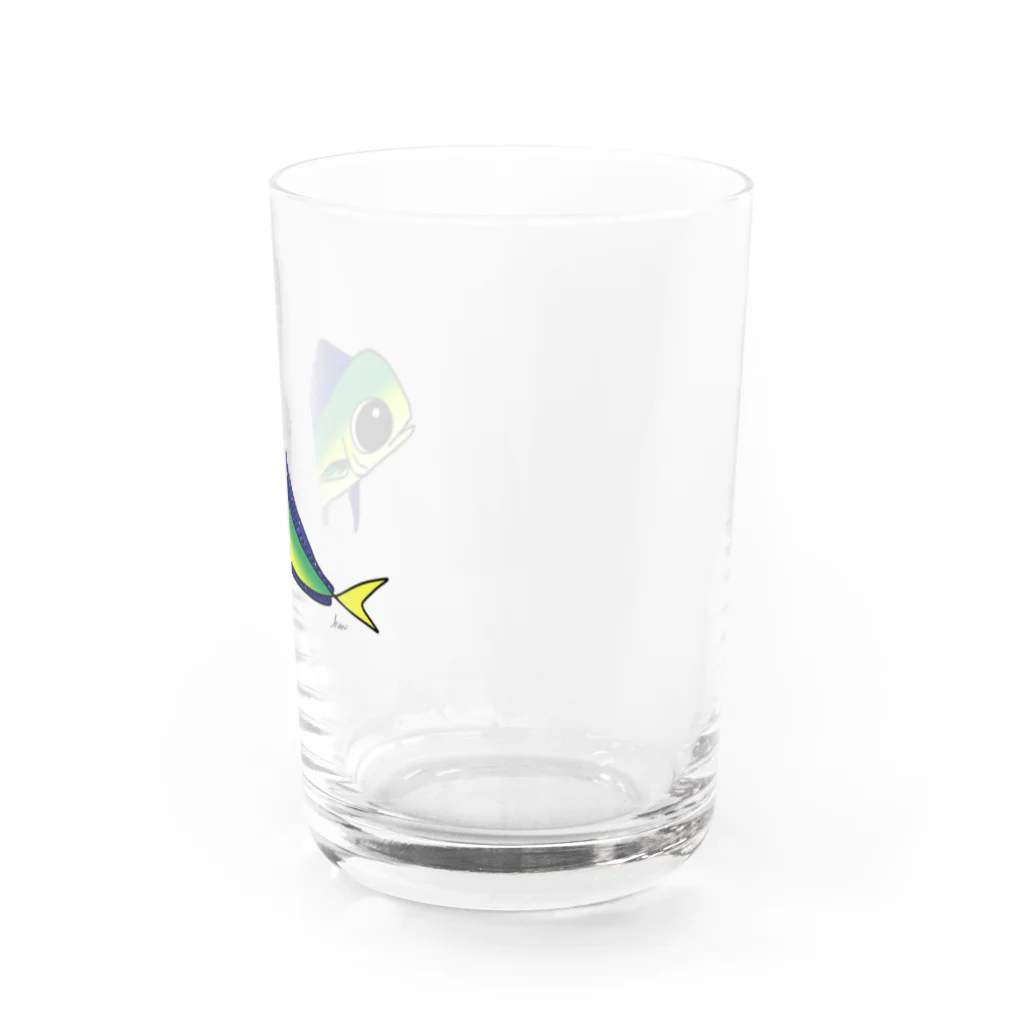 henjinsのゆるかわいい「しいら」 Water Glass :right