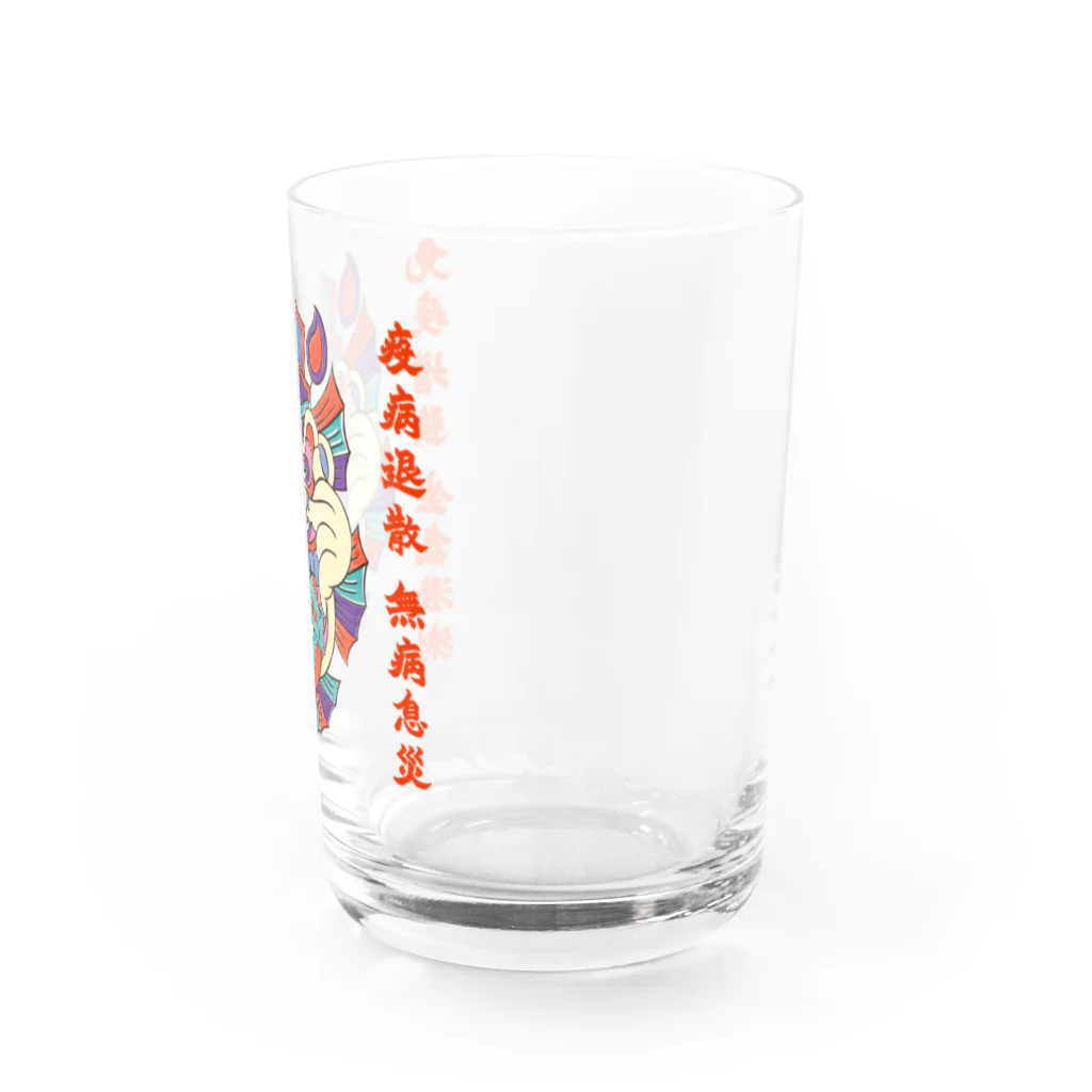 holiovyの鍾馗 Water Glass :right