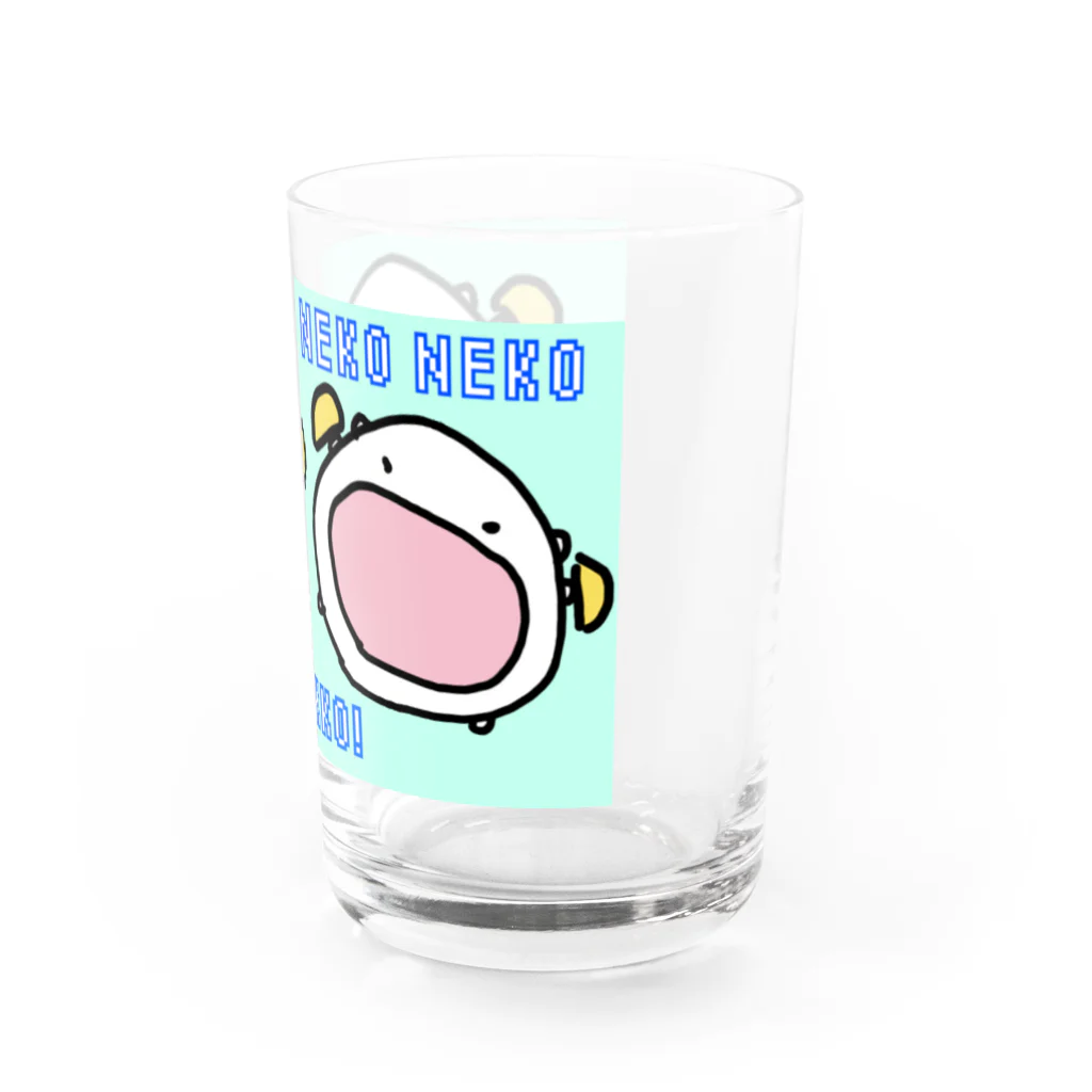 ダイナマイト87ねこ大商会のねこねこおにぎりごっこ Water Glass :right