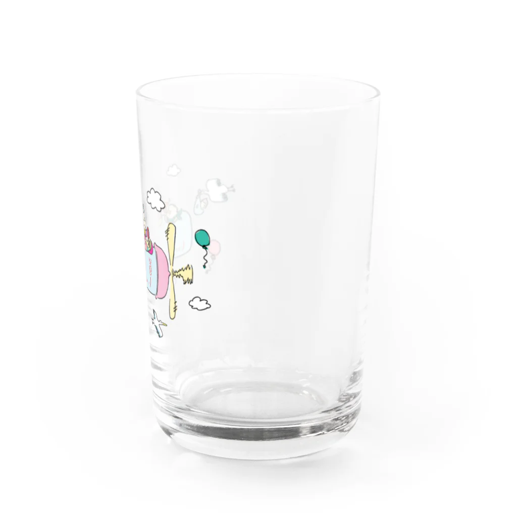 nakashinのこどもまんがベビー生誕記念（パイロット） Water Glass :right