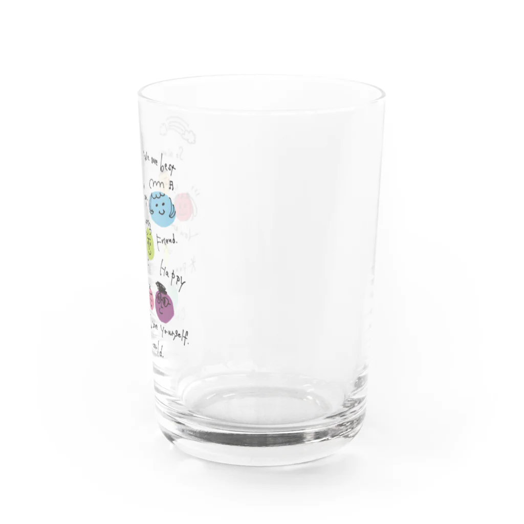 siesta  のみんななかよし Water Glass :right