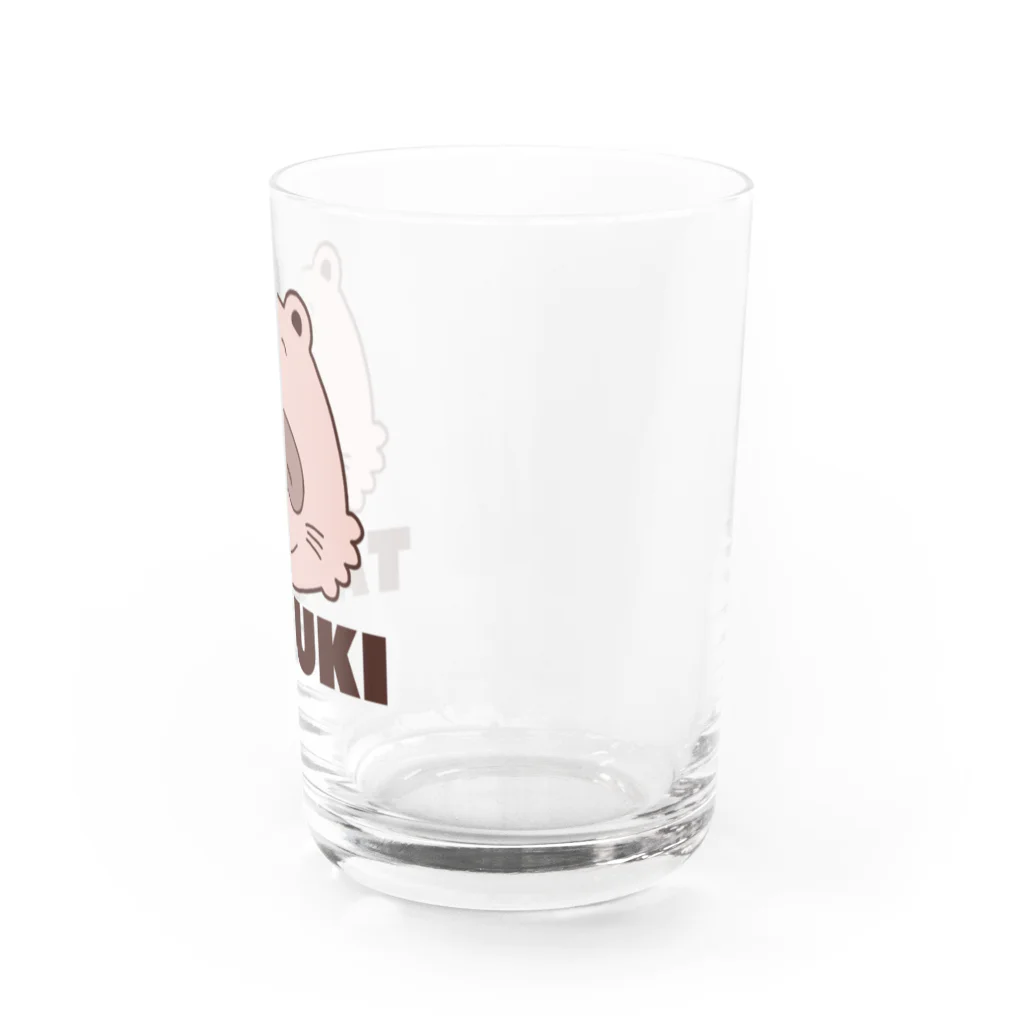 なご村🍙のなごむぜ！タヌキさん Water Glass :right